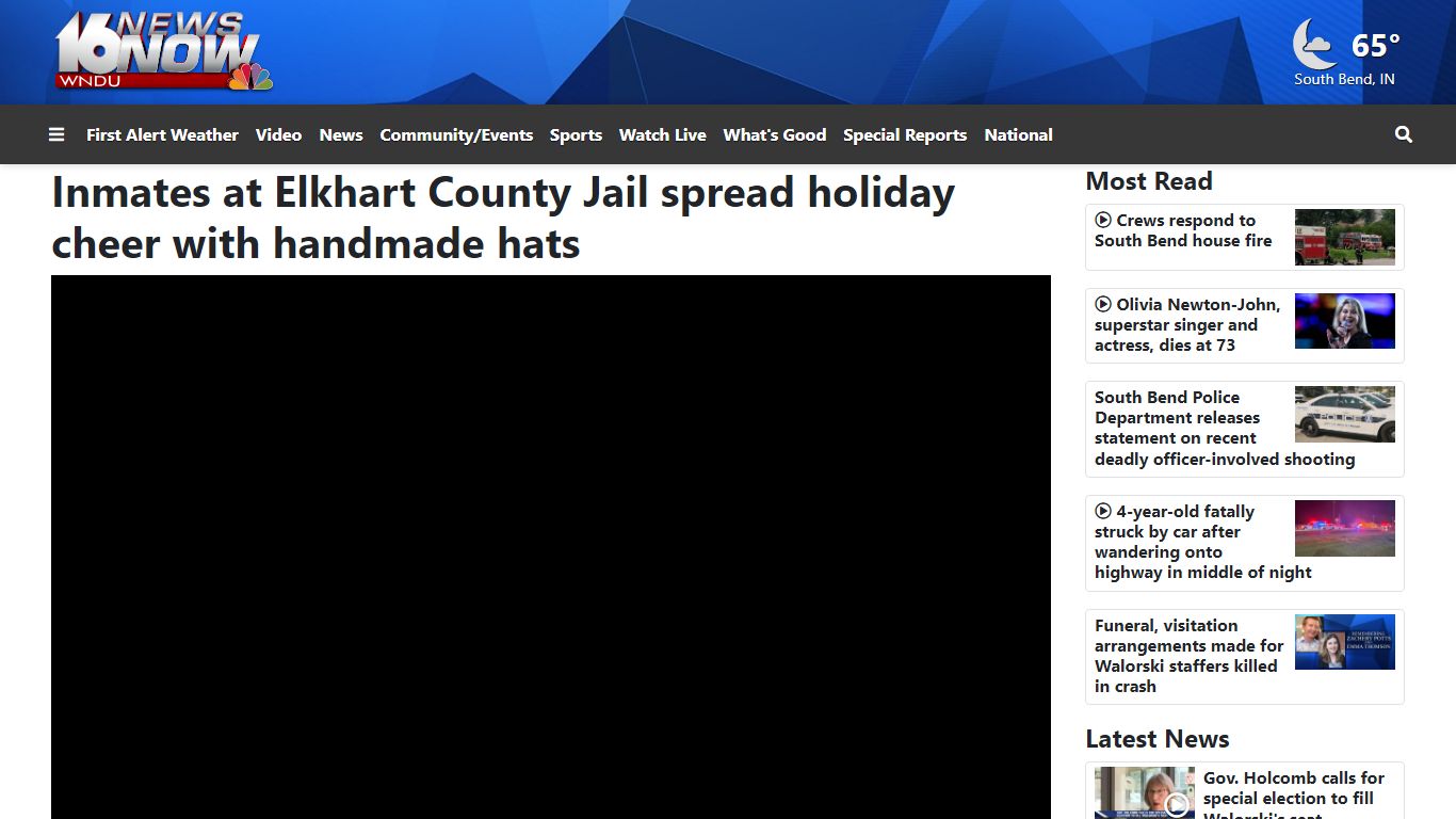 Inmates at Elkhart County Jail spread holiday cheer with ...